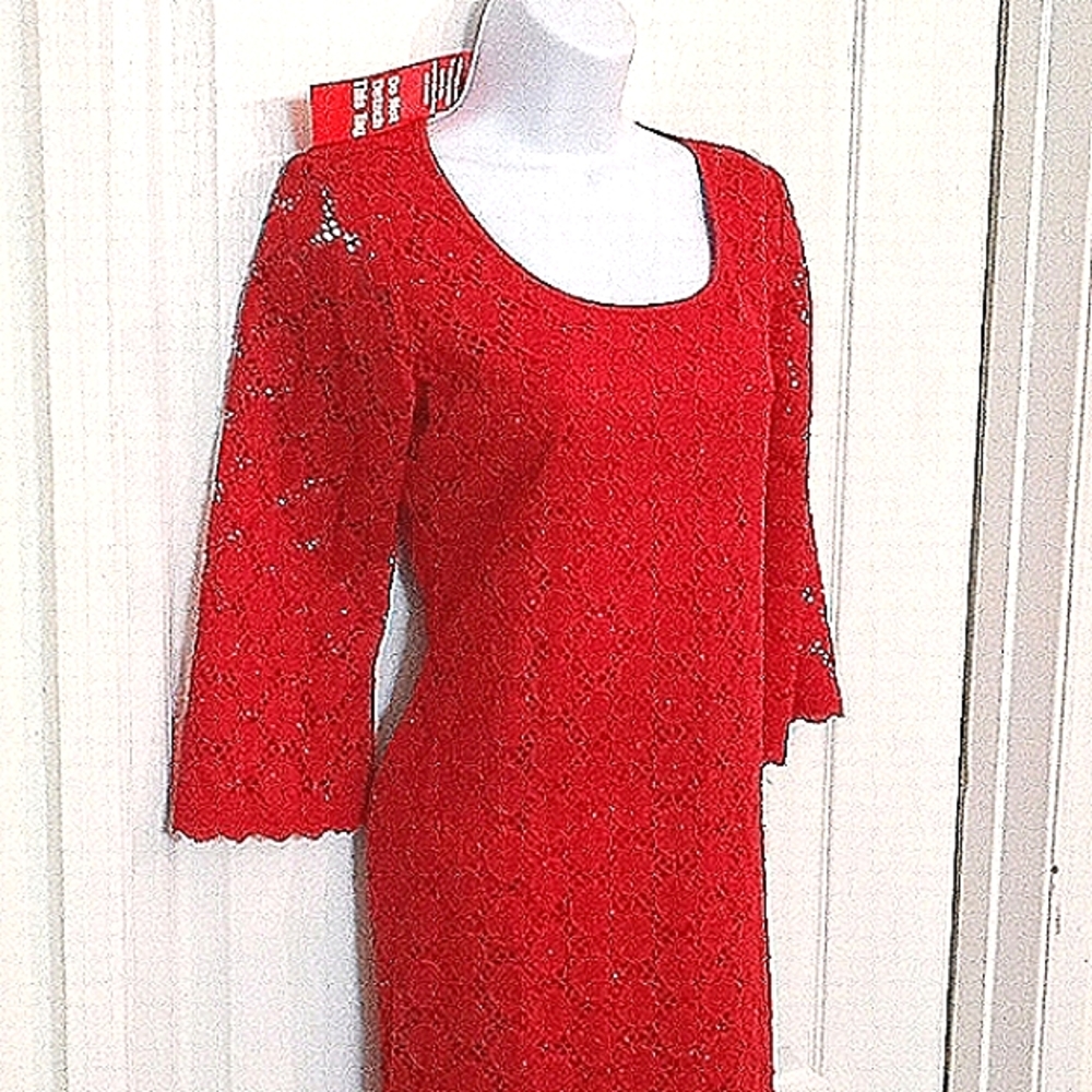 NWT🎁FREE GIFT INCLUDED🎁 Glittering Sparkling Evening Dress Knitted Stretch - Picture 3 of 11